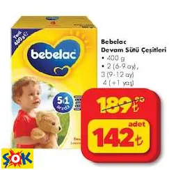 BEBELAC DEVAM SÜTÜ ÇEŞİTLERİ